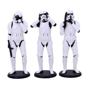 Original Stormtrooper Figures 3-Pack Three Wise Stormtroopers 14 cm - Damaged packaging Nemesis Now