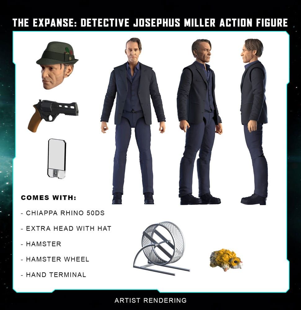 The Expanse Action Figure Detective Josephus Miller 20 cm Nacelle Consumer Products