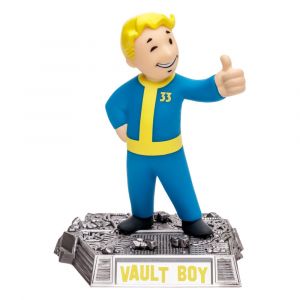 Fallout Movie Maniacs Action Figure Vault Boy (Gold Label) 15 cm