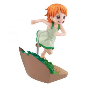 One Piece G.E.M. Series PVC Statue Nami Run! Run! Run! 11 cm Megahouse