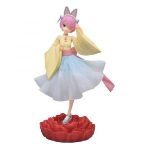 Re: Zero Exceed Creative PVC Statue Ram / Little Rabbit Girl 21 cm - Damaged packaging Furyu