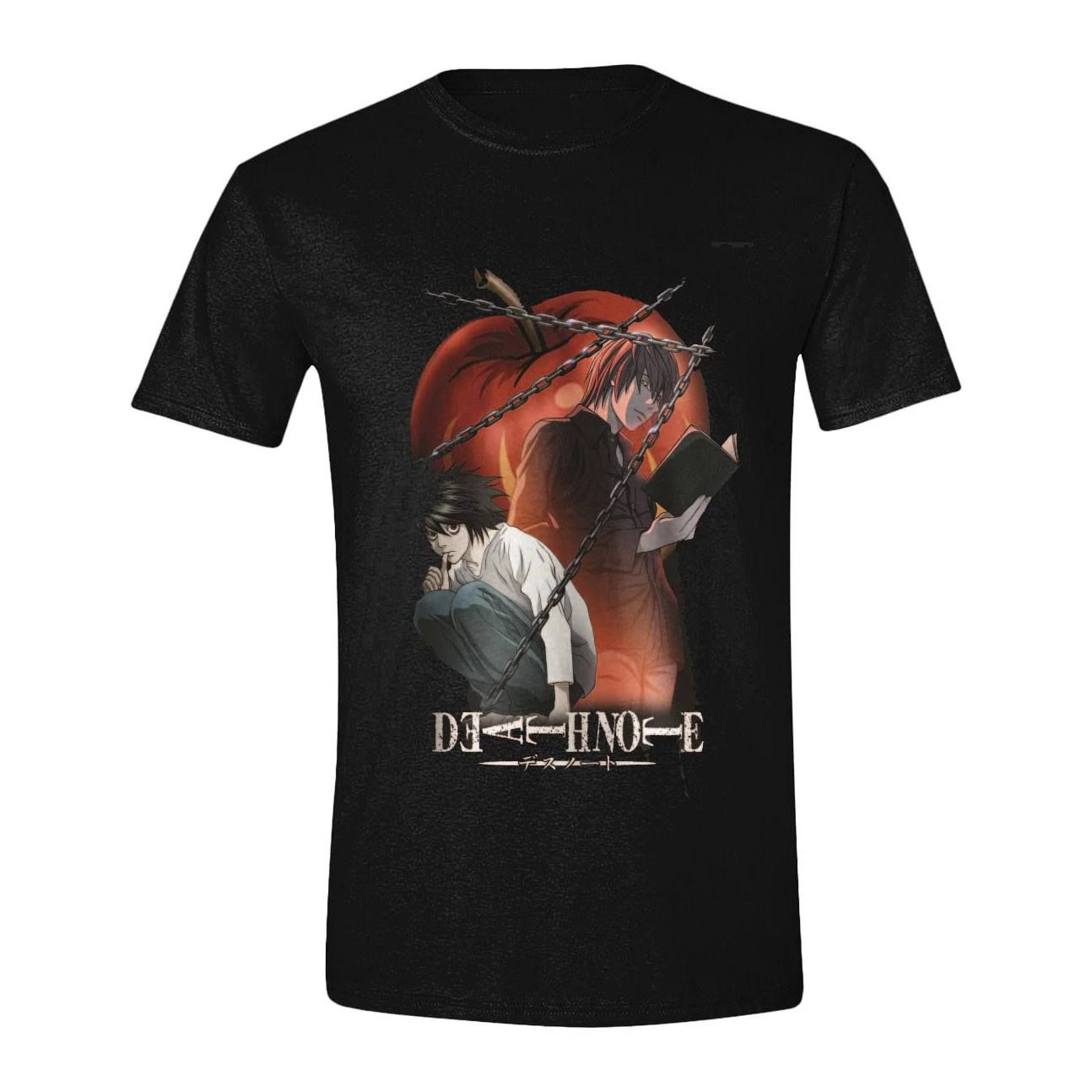 Death Note T-Shirt Chained Notes Size L PCMerch
