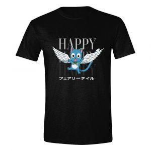 Fairy Tail T-Shirt Happy Happy Happy Size L