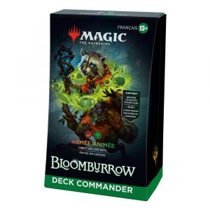 Magic the Gathering Bloomburrow Commander Decks Display (4) french Wizards of the Coast