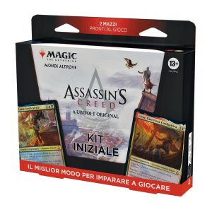 Magic the Gathering Mondi Altrove: Assassin's Creed Starter Kit 2024 Display (12) italian Wizards of the Coast