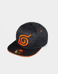 Naruto Shippuden Snapback Cap Badge Difuzed