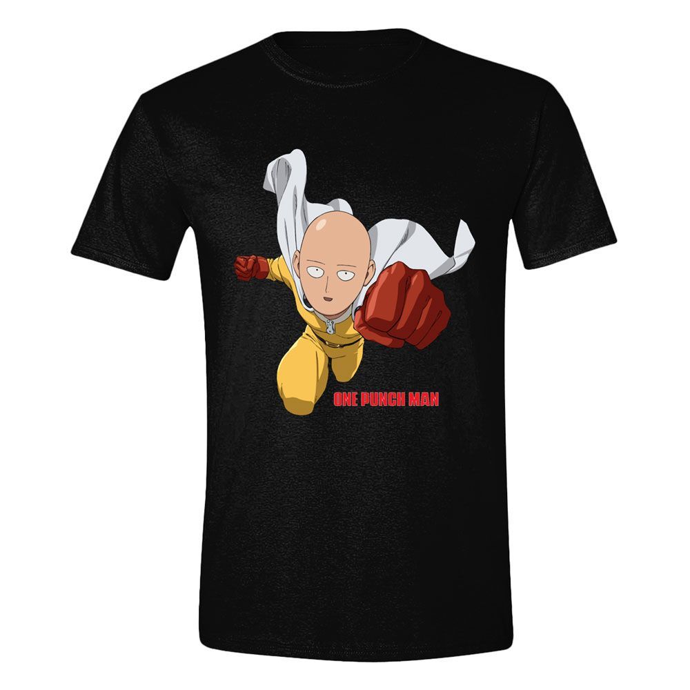 One Punch Man T-Shirt Flying Size L PCMerch