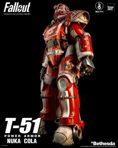 Fallout Action Figure 1/6 T-51 Nuka Cola Power Armor 37 cm ThreeZero