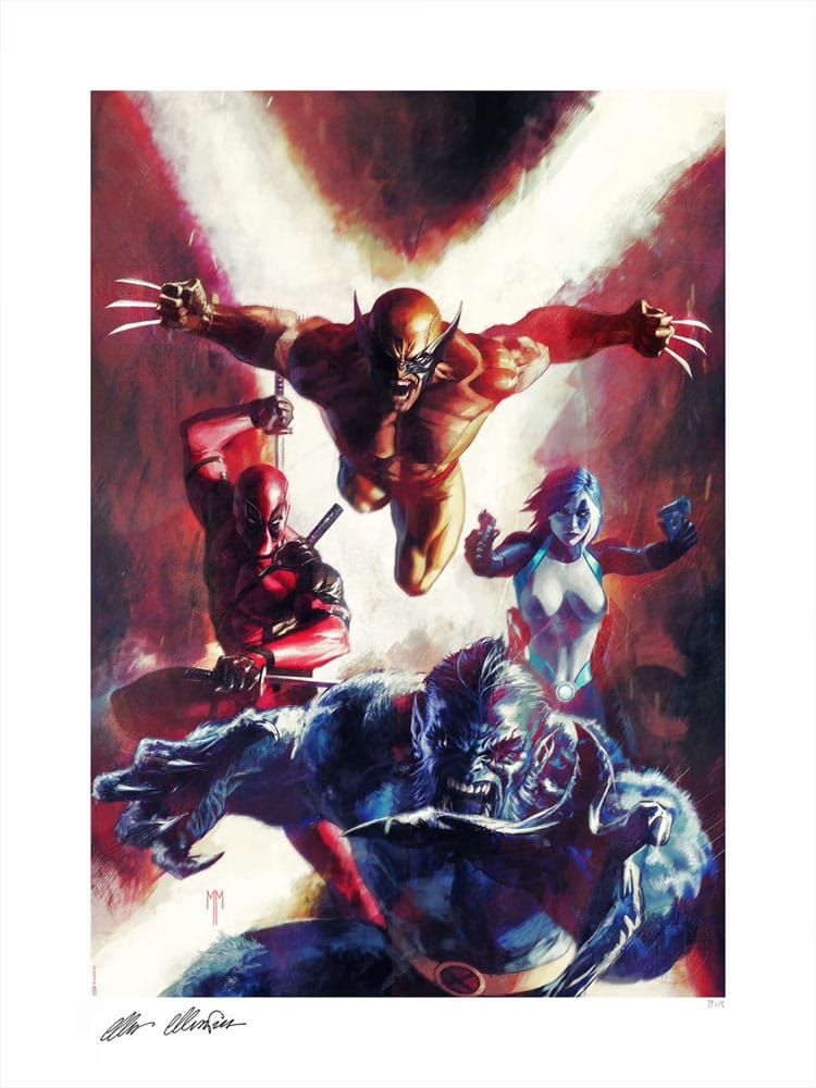 Marvel Art Print The X-Force 46 x 61 cm - unframed Sideshow Collectibles