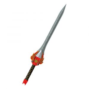 Mighty Morphin Power Rangers Lightning Collection Premium Roleplay Replica 2022 Red Ranger Power Sword - Damaged packaging Hasbro