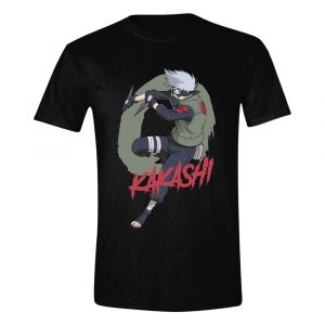 Naruto Shippuden T-Shirt Kakashi Fighting Size XL