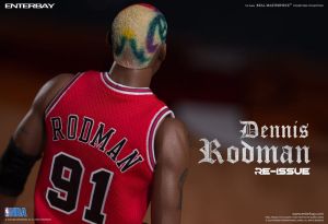 NBA Collection Real Masterpiece Actionfigur 1/6 Dennis Rodman Limited Retro Editon 33 cm Enterbay