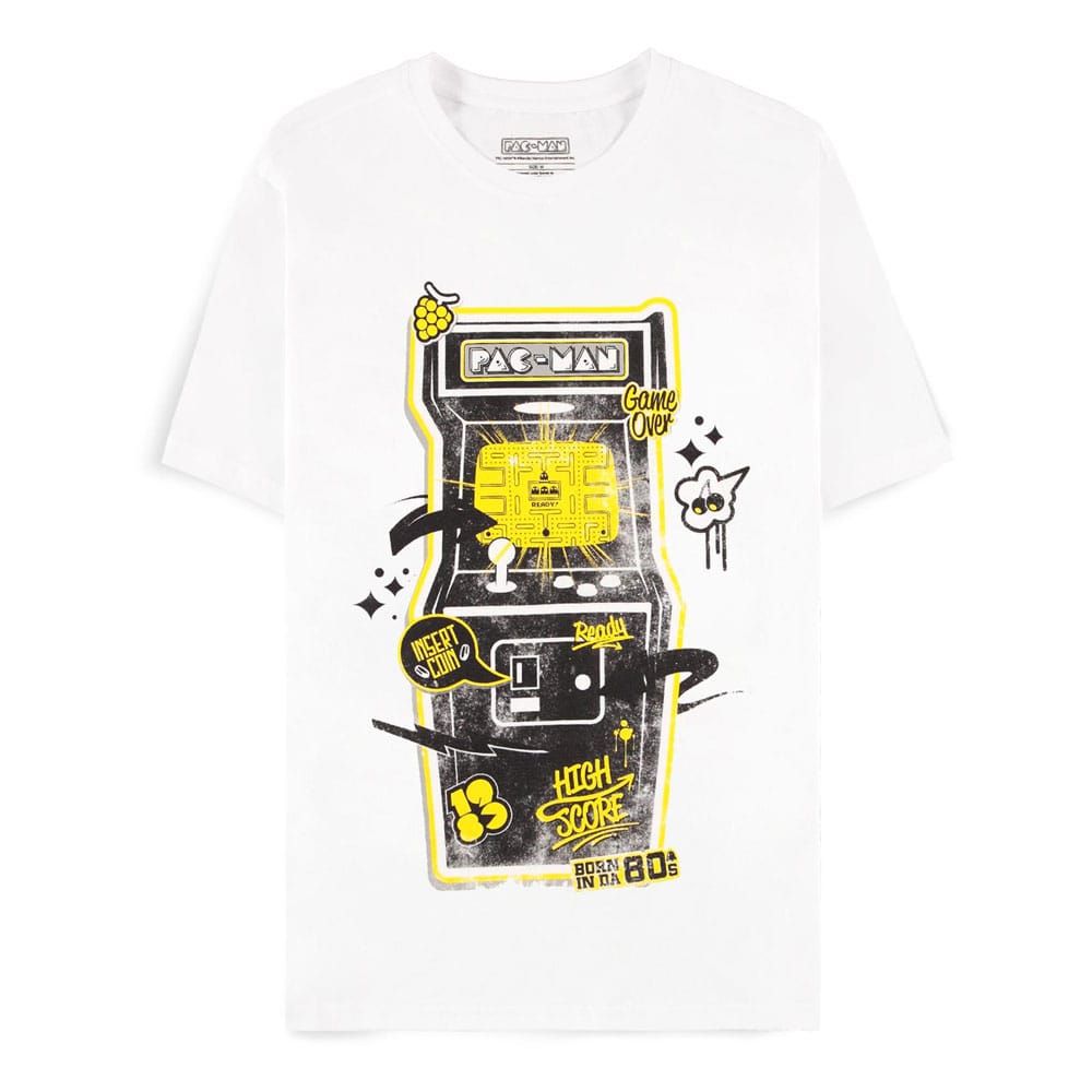 Pac-Man T-Shirt Arcade Classic Size L Difuzed