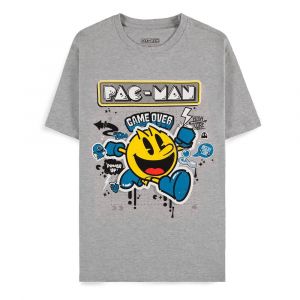 Pac-Man T-Shirt Stencil Art Size S