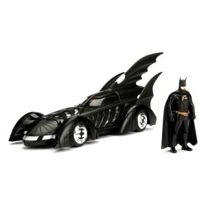 DC Comics Diecast Model 1/24 Batman 1995 Batmobile Jada Toys