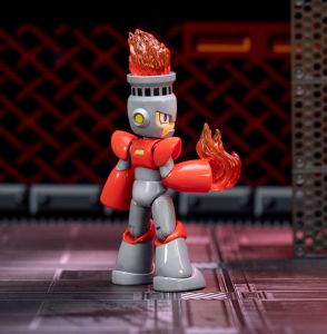 Mega Man Action Figure Fire Man 11 cm Jada Toys
