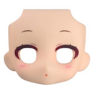 Nendoroid Doll Nendoroid More Customizable Face Plate Narrowed Eyes: With Makeup (Cream) Umkarton (6) Good Smile Company