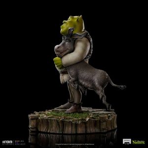 Shrek Deluxe Art Scale Statue 1/10 Shrek, Donkey and The Gingerbread Man 26 cm Iron Studios