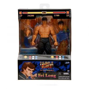 Ultra Street Fighter II: The Final Challengers Action Figure 1/12 Fei-Long 15 cm Jada Toys