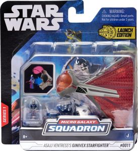 Star Wars Micro Galaxy Squadron Vehicles 7 cm Assortment with Figures (6) Jazwares
