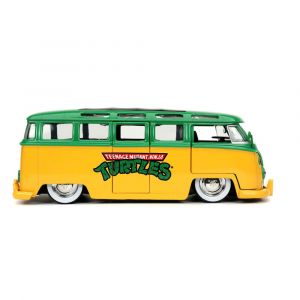 Teenage Mutant Ninja Turtles Diecast Model 1/24 1962 VW Bus Leonardo Jada Toys