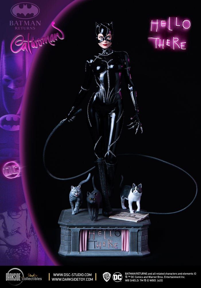 Batman Returns QS Series Statue 1/4 Catwoman 30th Anniversary Edition 54 cm Darkside Collectibles Studio