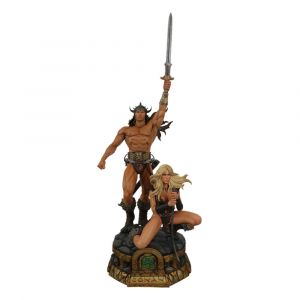 Conan Static-6 PVC Statue 1/6 Conan the Barbarian (1982) 63 cm Mezco Toys