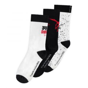 Death Note Socks 3-Pack Ryuk Splash 39-42 Difuzed