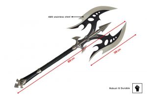 Kit Rae Swords of the Ancients Replica 1/1 Black Legion Battle Axe 89 cm United Cutlery