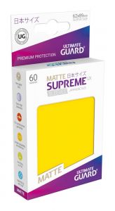 Ultimate Guard Supreme UX Sleeves Japanese Size Matte Yellow (60) - Damaged packaging