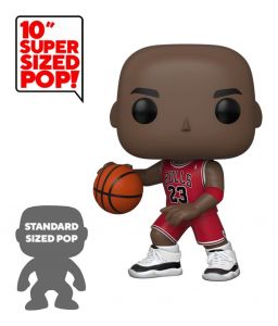 NBA Super Sized POP! Vinyl Figure Michael Jordan (Red Jersey) 25 cm  - Damaged packaging