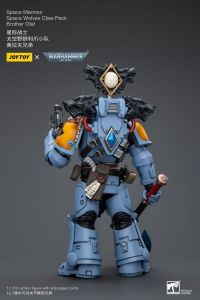 Warhammer 40k Action Figure 1/18 Space Marines Space Wolves Claw Pack Brother Olaf 12 cm Joy Toy (CN)