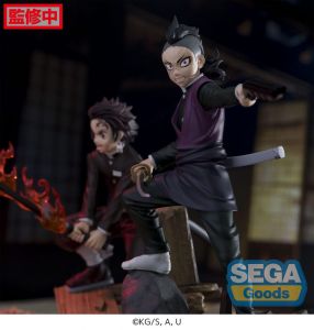 Demon Slayer: Kimetsu no Yaiba Xross Link Anime PVC Statue Genya Shinazugawa -Swordsmith Village Arc- 15 cm Sega
