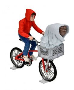 E.T. the Extra-Terrestrial Action Figure Elliott & E.T. on Bicycle 13 cm NECA