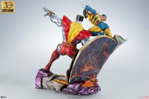 Marvel Statue Fastball Special: Colossus and Wolverine Statue 46 cm Sideshow Collectibles