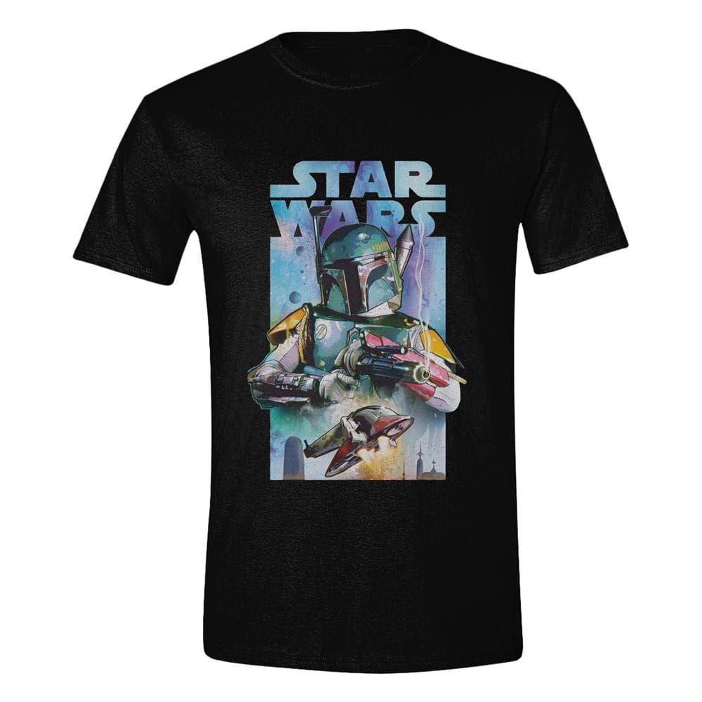 Star Wars T-Shirt Boba Fett Poster Size M PCMerch