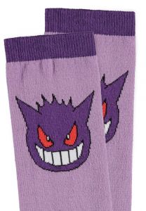 Pokémon Knee High Socks Gengar 35-38 Difuzed