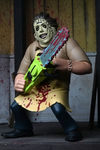 Texas Chainsaw Massacre Toony Terrors Action Figure 50th Anniversary Leatherface (Bloody) 15 cm NECA