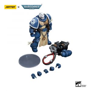 Warhammer 40k Action Figure 1/18 Ultramarines Sternguard Veteran with Heavy Bolter 12 cm Joy Toy (CN)