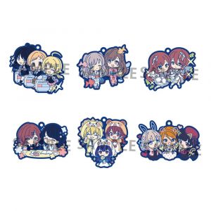 The Idolmaster Shiny Colors Rubber Charms 6 cm Assortment (6) Megahouse