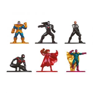 Marvel Nano Metalfigs Diecast Mini Figures Display 4 cm (24) Jada Toys