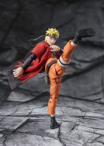 Naruto Shippuden S.H. Figuarts Action Figure Naruto Uzumaki (Sage Mode) - Savior of Konoha 15 cm Bandai Tamashii Nations