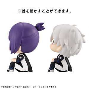 Blue Lock Look Up PVC Statue Seishiro Nagi Ver. 2 & Reo Mikage 11 cm (with gift) Megahouse