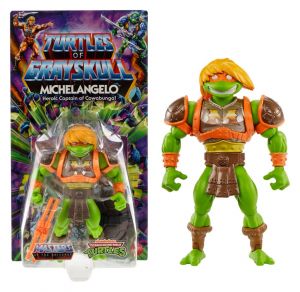 MOTU x TMNT: Turtles of Grayskull Action Figure Michelangelo 14 cm Mattel