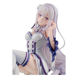 Re:ZERO Starting Life in Another World Melty Princess PVC Statue Emilia Palm Size 9 cm Megahouse