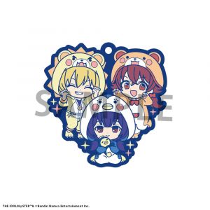 The Idolmaster Shiny Colors Rubber Charms 6 cm Assortment (6) Megahouse