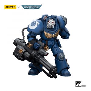 Warhammer 40k Action Figure 1/18 Ultramarines Terminator Squad Terminator with Assault Cannon 12 cm Joy Toy (CN)