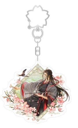 Grandmaster of Demonic Cultivation Spring Season Series Acrylic Keychain Wei Wuxian 7 cm Sakami Merchandise