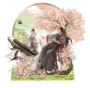 Grandmaster of Demonic Cultivation Spring Season Series Acrylic Stand Wei Wuxian & Lan Wangji 18 cm