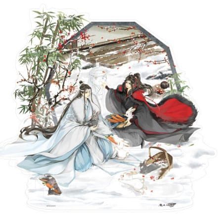 Grandmaster of Demonic Cultivation Winter Season Series Acrylic Stand Wei Wuxian & Lan Wangji 24 cm Sakami Merchandise